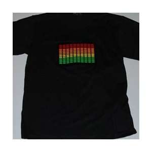  Green Bar TechnoTeez Sound Activated T Shirt Everything 