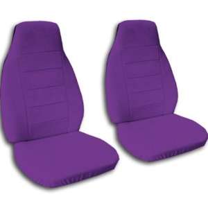  2 Purple seat covers for 2008 Toyota Tacoma. Fit nice and 