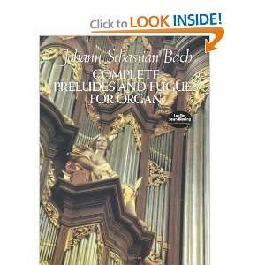   (Dover Music for Organ) [Paperback] Johann Sebastian Bach Books