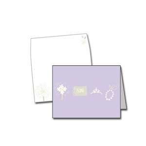  NRN WEDDING / DRESS ACCESSORIES Note Card   4 x 5   10 Cards 