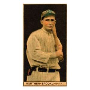  Brooklyn, NY, Brooklyn Dodgers, Herbert Northen, Baseball 