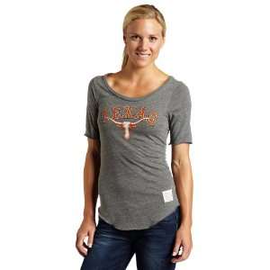 NCAA Texas Longhorns Short Sleeve Tee Womens:  Sports 