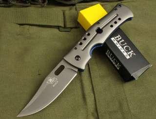   Knife Steel Clip Titanium Crossing Tactical Saber Line Lock  