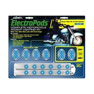 StreetFX Electropods Blue Lighting Kit   6 Lightpod and 2 Light Strips 