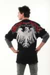 This OMR twofer look thermal shirt is called Phoenix Rising. It 