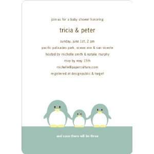  Penguin Family Baby Shower Invitations: Health & Personal 