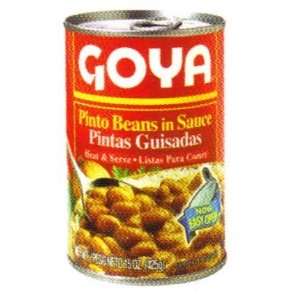 Goya Pinto Beans in Sauce 15 oz  Grocery & Gourmet Food