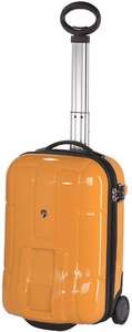 Heys USA Gamma X 21 Shiny Twisting Handle Carry On Hardsided Luggage 
