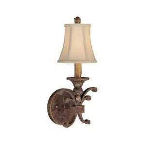  Capital Lighting 1111CU 443 One Light Wall Light CRUSTED 