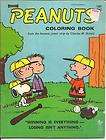1969 Peanuts Coloring Book by Artcraft