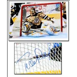  Tukka Rask camo signed 12x18