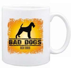  New  Bad Dogs Irish Terrier  Mug Dog: Home & Kitchen