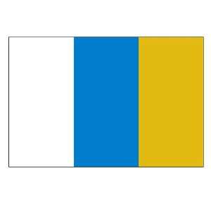  Canary Islands 6 x 10 Nylon Flag Patio, Lawn & Garden