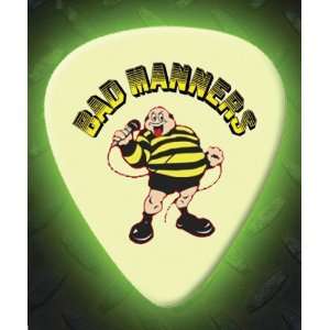  Bad Manners 5 X Glow In The Dark Premium Guitar Picks 