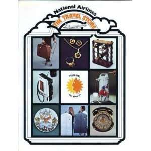  National Airlines Travel Store Magazine 1970s: Everything 