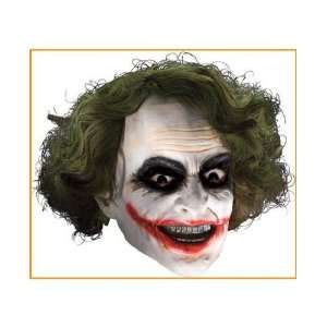   Joker Child 3/4 Mask with Hair   Batman the Dark Night: Toys & Games