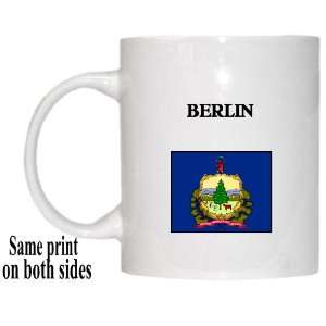  US State Flag   BERLIN, Vermont (VT) Mug 