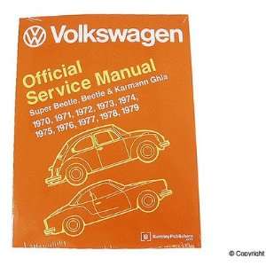 New VW Beetle/Karmann Ghia/Super Beetle Repair Manual 70 71 72 73 74 