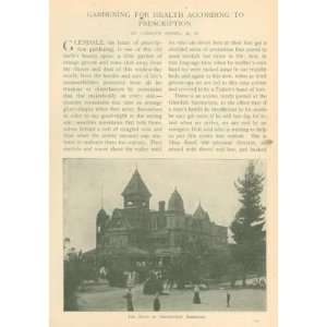    1905 Prescription Gardening Glendale Sanitarium CA 