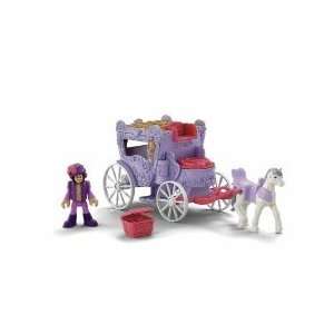  FISHER PRICE PRINCESS PRECIOUS PLACES SWAN CARRIAGE Toys 