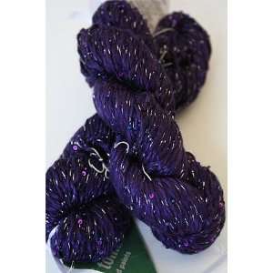  Tilli Tomas Spun Silk with Beads and Sequins Yarn Midnight 
