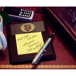    Texas A&M Aggies Desk Memo Pad Paper Holder: Sports & Outdoors