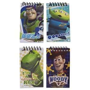    Disneys Toy Story 4 Pack Mini Spiral Notebooks: Toys & Games