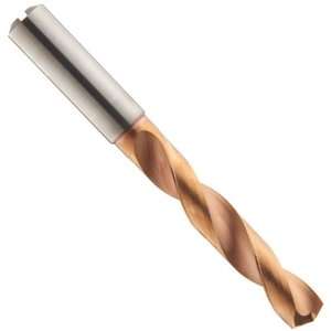  Drill Bit, TiAlN Finish, Cylindrical no Flat Shank, Helical Flute 