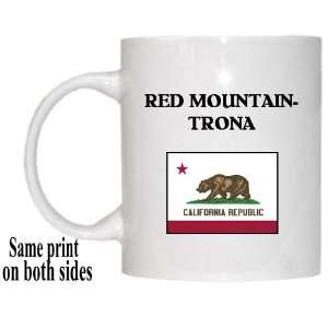   State Flag   RED MOUNTAIN TRONA, California (CA) Mug: Everything Else