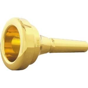   4BS Gold plated Medium Bore Trombone Mouthpiece Musical Instruments