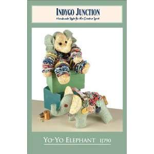  Indygo Junction Yo Yo Elephant Pattern By The Each: Arts 
