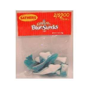  Sathers Gummallos Blue Sharks 5oz Box of 12 Health 