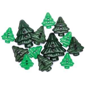  Favorite Findings Buttons Trees 12/Pkg   655829 Patio 