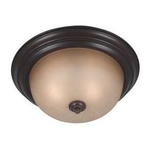  Kenroy Home Triomphe Ceiling Flush with Cocoa Finish