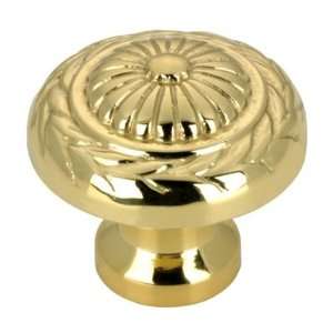  KNOB 25MM POLISHED BRASS