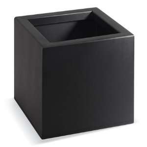  Kazan Small Black Square Planter   MOTIF Modern Living 