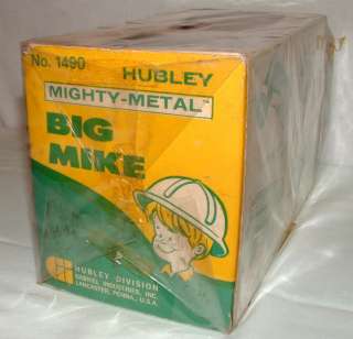 1960s HUBLEY DIE CAST 8 BIG MIKE DUMP TRUCK MINT MIB  