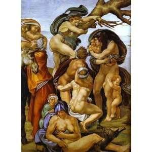 FRAMED oil paintings   Michelangelo Buonarroti   32 x 44 inches   The 