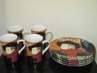 Sango Cabaret 4 Mugs Cups 4 Salad, Dessert or Sandwich Plates 