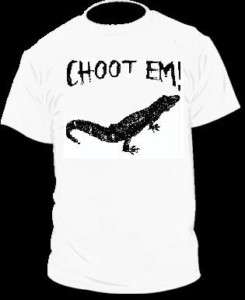 Troy Landry Swamp People Alligator CHOOT EM! T Shirt  