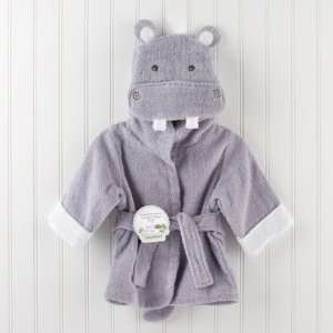  Hippo Hooded Bath Robe Baby