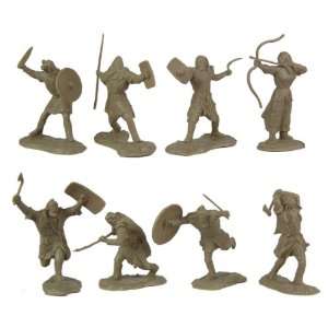  Ancient Barbarian Warriors 16 piece set of 60mm Figures 