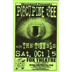  Porcupine Tree Boulder Original Concert Poster