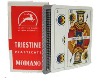 Triestine Modiano Italian Playing Cards Italy Decks  