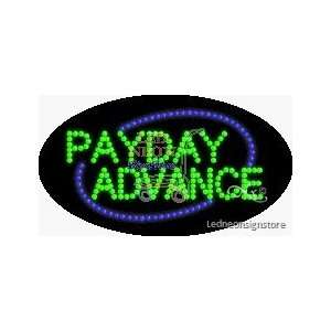 Payday Advance LED Business Sign 15 Tall x 27 Wide x 1 Deep