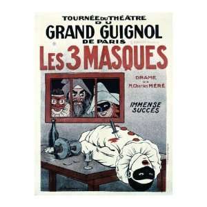  Andrien Barrere   Theatre De Grand Guignol / Les 3 Masques 