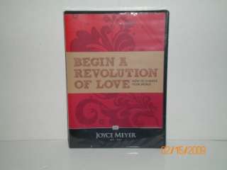 Joyce Meyer Begin A Revolution of Love DVD NIP NEW  