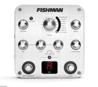 Fishman Aura Spectrum DI Acoustic Guitar Pedal 605609106797  