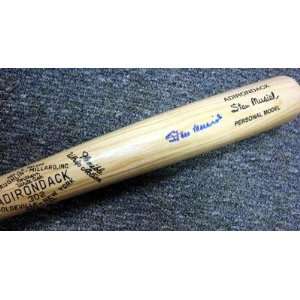  Stan Musial Signed Baseball Bat   Adirondack PSA DNA 