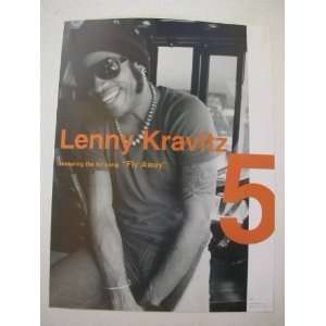 Lenny Kravitz Promo Poster 5 Fly Away 